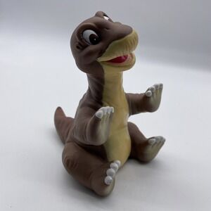 Vintage The Land Before Time Littlefoot Dinosaur Hand Puppet 1988 Pizza Hut Toy